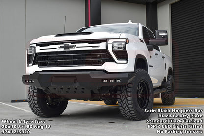 PSRCHEV-033-KIT PSR Khaos Chevrolet Silverado 2024-On 2500-3500 Khaos Sheet Metal Hoop Bumper | Genuine PSR Khaos Bull Bar