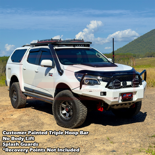 PSRCOL-044-KIT PSR Ambush Holden Colorado RG1 Ambush Triple Hoop Bullbar | Genuine PSR Ambush Bull Bar