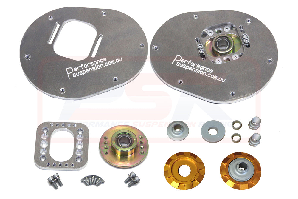 PSRCOM-003 PSR Holden Commodore VR-VS Camber / Castor Adjustable Top Strut Mount | Genuine PSR Suspension Component