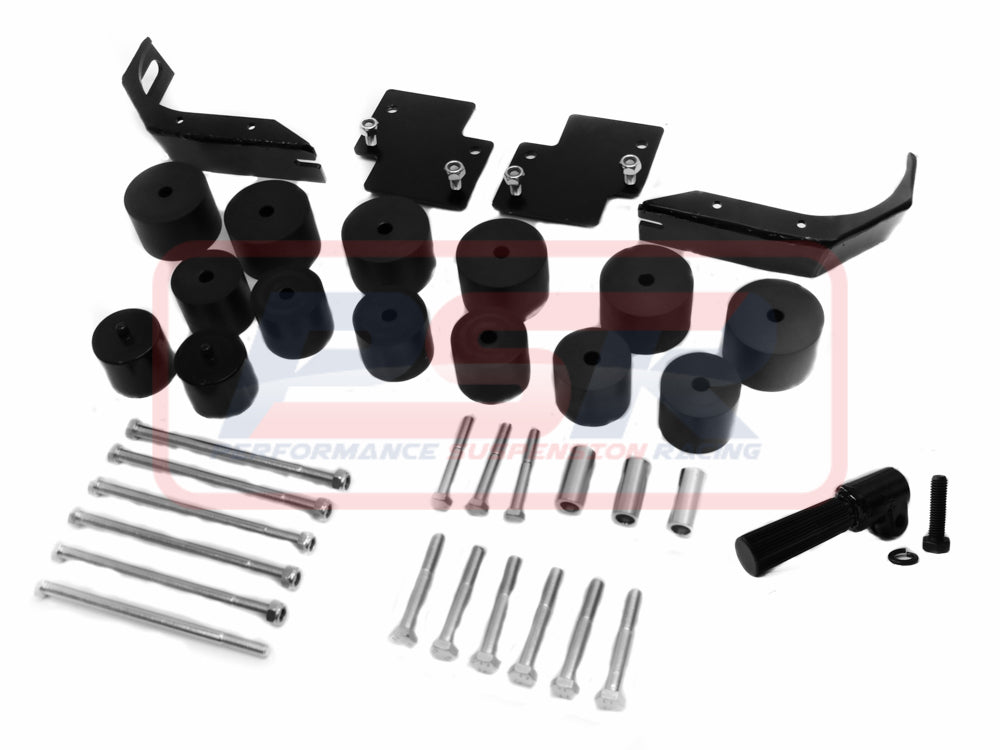 PSRDMAX-002 PSR Isuzu D-MAX (Strut Front) 2" Body Lift Single / Extra Cab (WITH TUB) | Genuine PSR Body Lift Kit