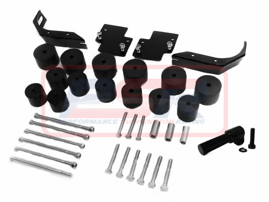 PSRDMAX-002 PSR Isuzu D-MAX (Strut Front) 2" Body Lift Single / Extra Cab (WITH TUB) | Genuine PSR Body Lift Kit