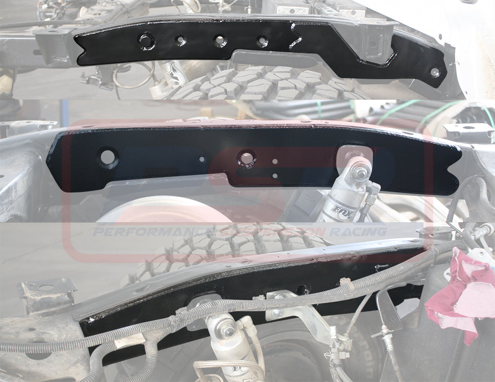 PSRDMAX-014 PSR Isuzu D-Max (Strut Front) Weld On Chassis Brace Kit (6 Plates)(Dual Cab) | Genuine PSR Chassis Brace