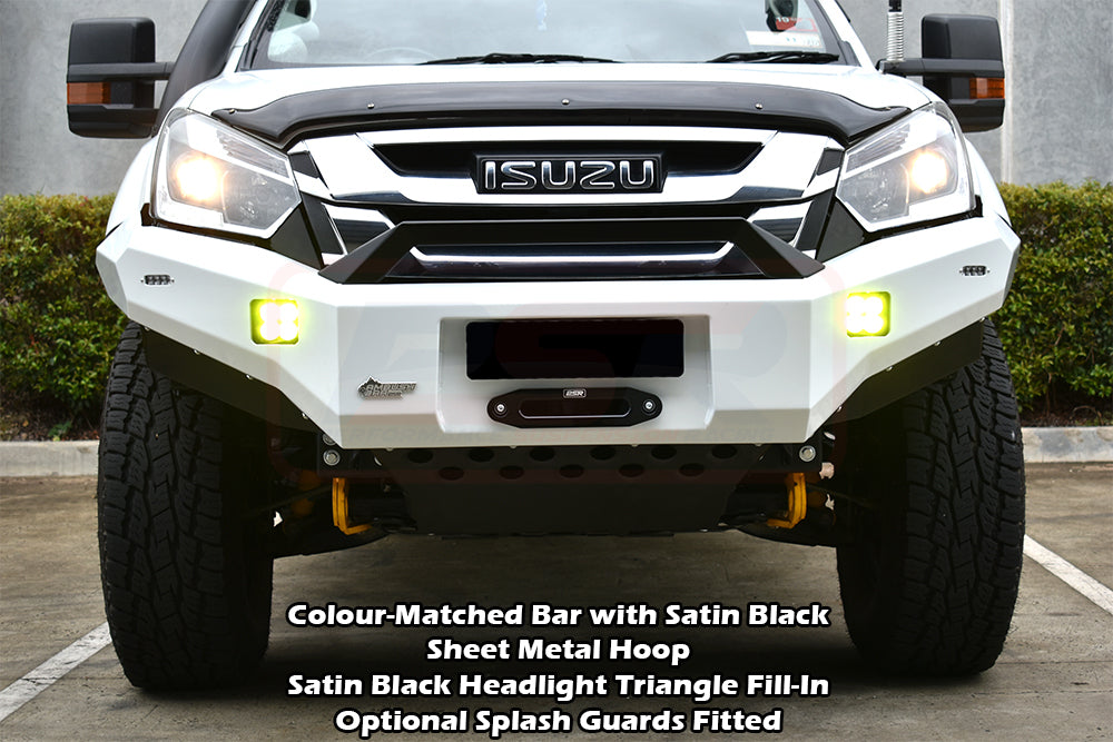PSRDMAX-041-KIT PSR Ambush Isuzu D-MAX 2 (Strut Front) 2017-2020 Ambush Sheet Metal Hoop Bullbar | Genuine PSR Ambush Bull Bar