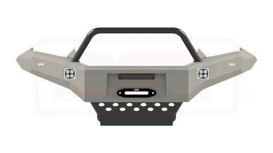 PSRDMAX-043-KIT PSR Ambush Isuzu D-MAX 2 (Strut Front) 2017-2020 Ambush Single Hoop Bullbar | Genuine PSR Ambush Bull Bar