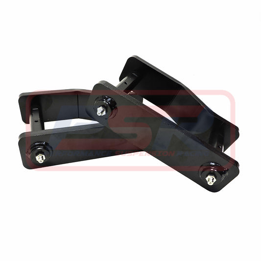 PSREXTSH16 PSR Nissan Navara D40 Extended Shackles 1" Lift | Genuine PSR Leaf Spring Hardware