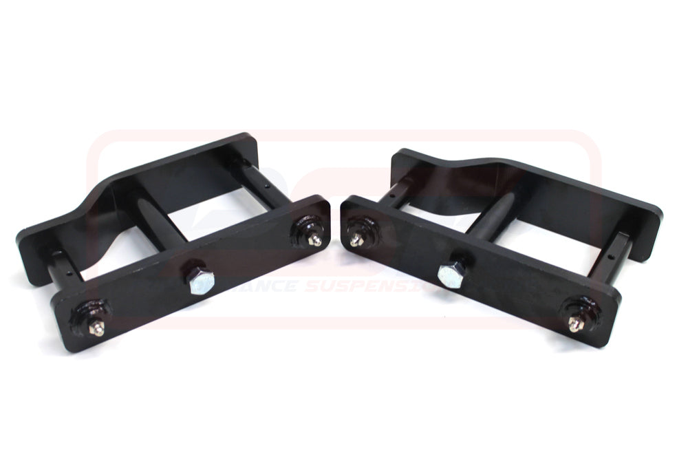 PSREXTSH20 PSR Isuzu D-MAX 3 - 4 / Mazda BT-50 TF 2021-ON Extended Shackle 2" lift | Genuine PSR Suspension Component