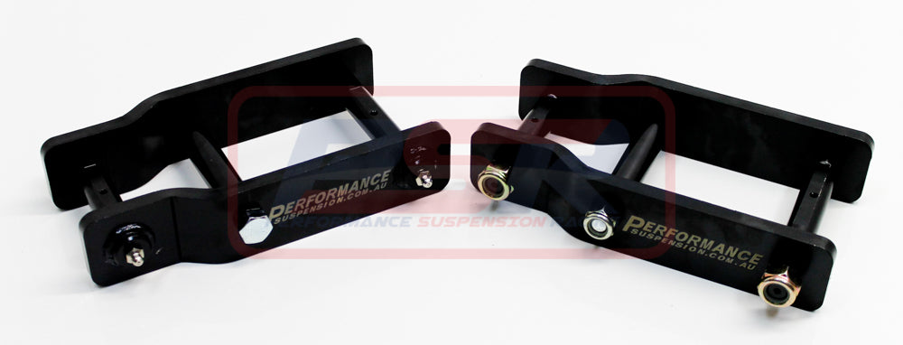 PSREXTSH3 PSR Toyota Hilux N70 2005 - 2015 Extended Shackles 2" Lift | Genuine PSR Suspension Component