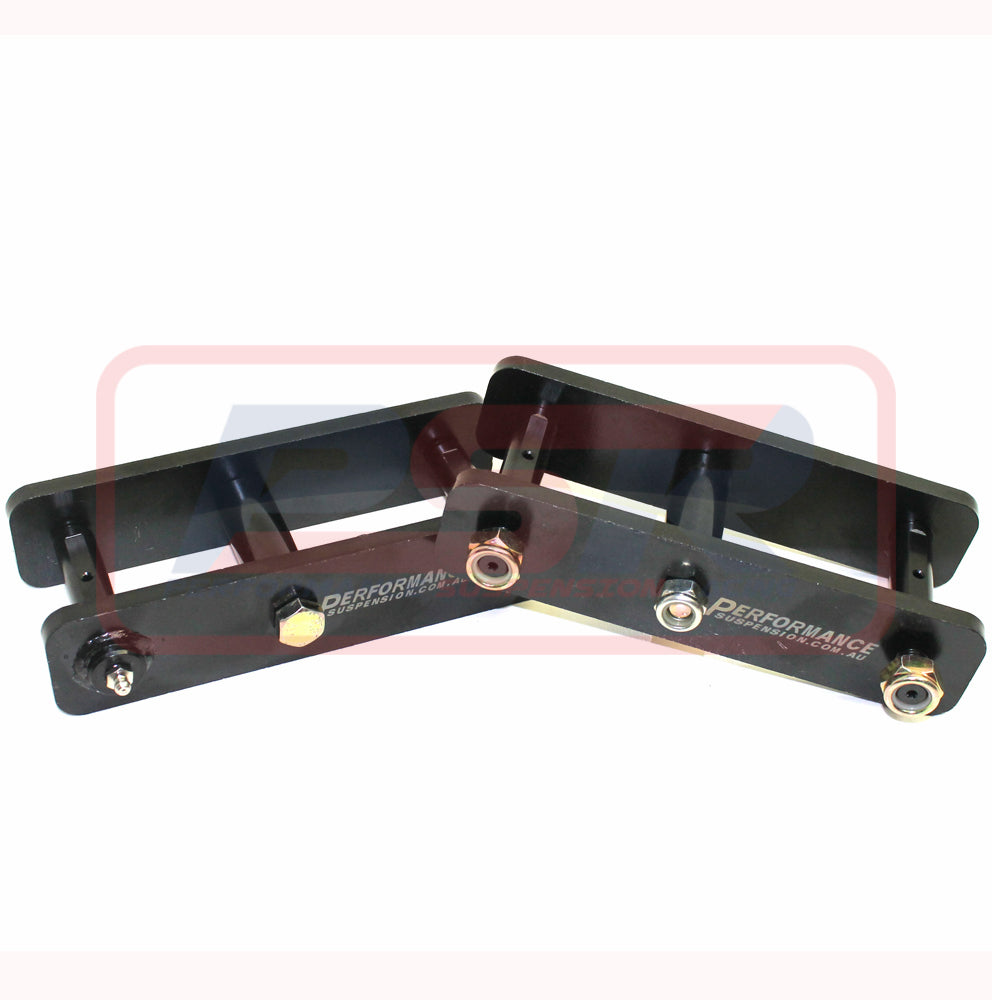 PSREXTSH5 PSR Colorado RA-RC/Rodeo/DMAX/Hilux Leaf Spring Extended Shackles 2" Lift | Genuine PSR Suspension Component