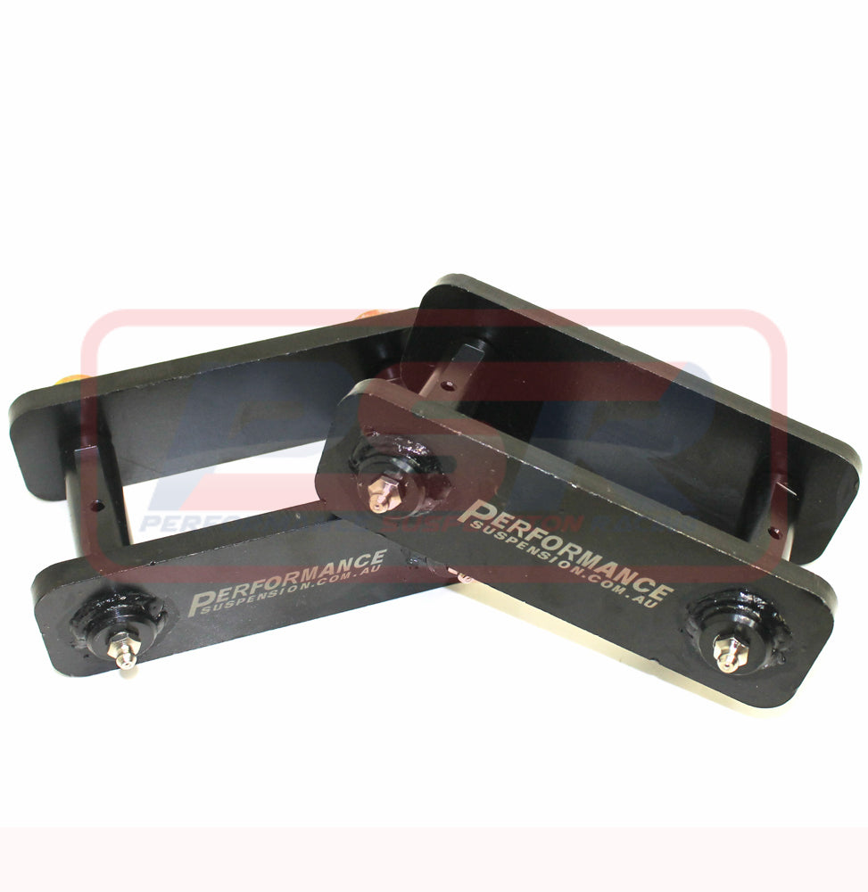 PSREXTSH9 PSR Nissan Navara D22 Extended Shackles 1" Lift | Genuine PSR Suspension Component