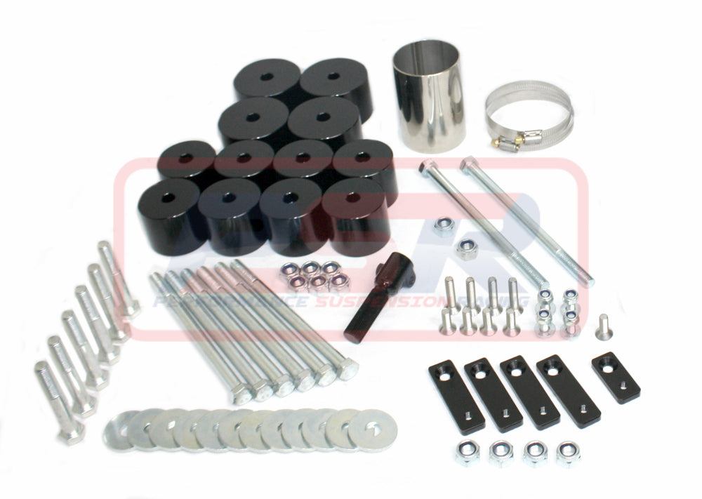 PSRHIL-044 PSR Toyota Hilux N70 05-15 2" Body Lift Kit (Single/Extra Cab with Tray) | Genuine PSR Body Lift Kit