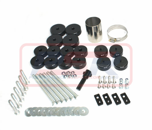 PSRHIL-045 PSR Toyota Hilux N70 05-15 1" Body Lift Kit (Dual Cab with Tub) | Genuine PSR Body Lift Kit