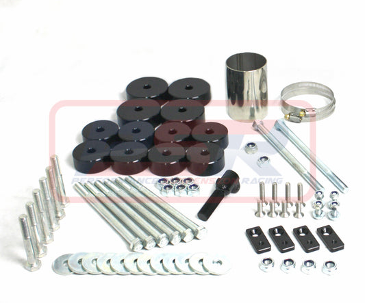 PSRHIL-048 PSR Toyota Hilux N70 05-15 1" Body Lift Kit (Single/Extra Cab with Tray) | Genuine PSR Body Lift Kit
