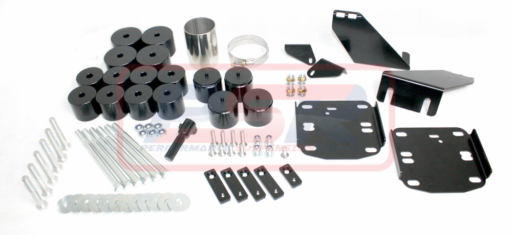 PSRHIL-054 PSR Toyota Hilux N80 16-on 2" Body Lift Kit (Dual Cab with Tub) | Genuine PSR Body Lift Kit