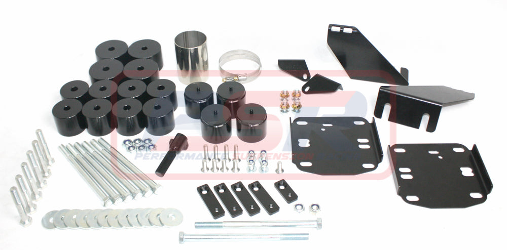PSRHIL-056 PSR Toyota Hilux N80 16-on 2" Body Lift Kit (Single/Extra Cab with Tub) | Genuine PSR Body Lift Kit
