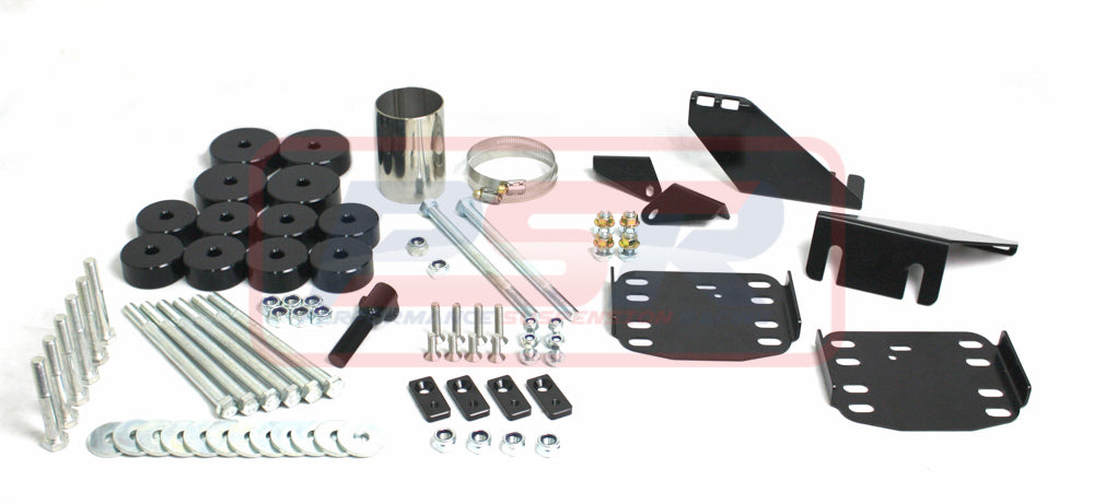 PSRHIL-061 PSR Toyota Hilux N80 16-on 1" Body Lift Kit (Single/Extra Cab with Tray) | Genuine PSR Body Lift Kit