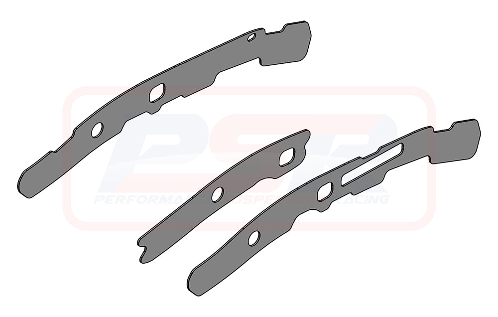 PSRHIL-083 PSR Toyota Hilux N70 05-15 Weld On Chassis Brace Kit (3 Plates)(Dual Cab) | Genuine PSR Chassis Brace