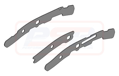 PSRHIL-083 PSR Toyota Hilux N70 05-15 Weld On Chassis Brace Kit (3 Plates)(Dual Cab) | Genuine PSR Chassis Brace