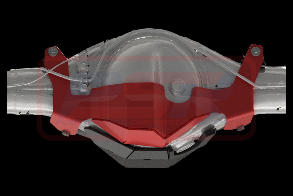 PSRHIL-094 PSR Toyota Hilux N80 Rear Diff Centre Guard (Bolt On) | Genuine PSR Diff Armour