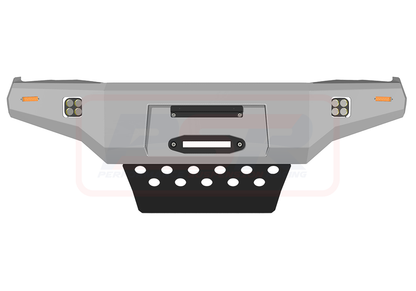 PSRHIL-100-KIT PSR Ambush Toyota Hilux N70 11-15 Ambush Hoopless Bullbar | Genuine PSR Ambush Bull Bar