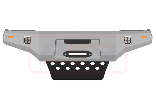 PSRHIL-100-KIT PSR Ambush Toyota Hilux N70 11-15 Ambush Hoopless Bullbar | Genuine PSR Ambush Bull Bar