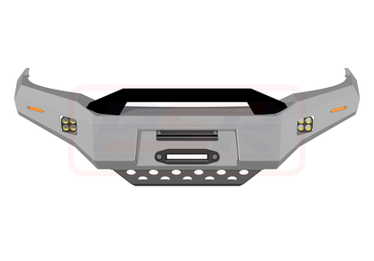 PSRHIL-101-KIT PSR Ambush Toyota Hilux N70 11-15 Ambush Sheet Metal Hoop Bullbar | Genuine PSR Ambush Bull Bar - photo 4 of 5