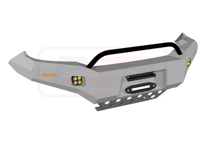 PSRHIL-102-KIT PSR Ambush Toyota Hilux N70 11-15 Ambush Low Single Hoop Bullbar | Genuine PSR Ambush Bull Bar - photo 5 of 5