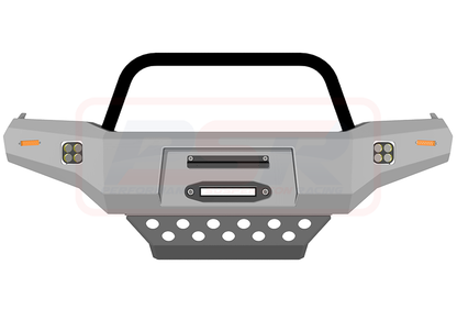 PSRHIL-103-KIT PSR Ambush Toyota Hilux N70 11-15 Ambush Single Hoop Bullbar | Genuine PSR Ambush Bull Bar - photo 4 of 7