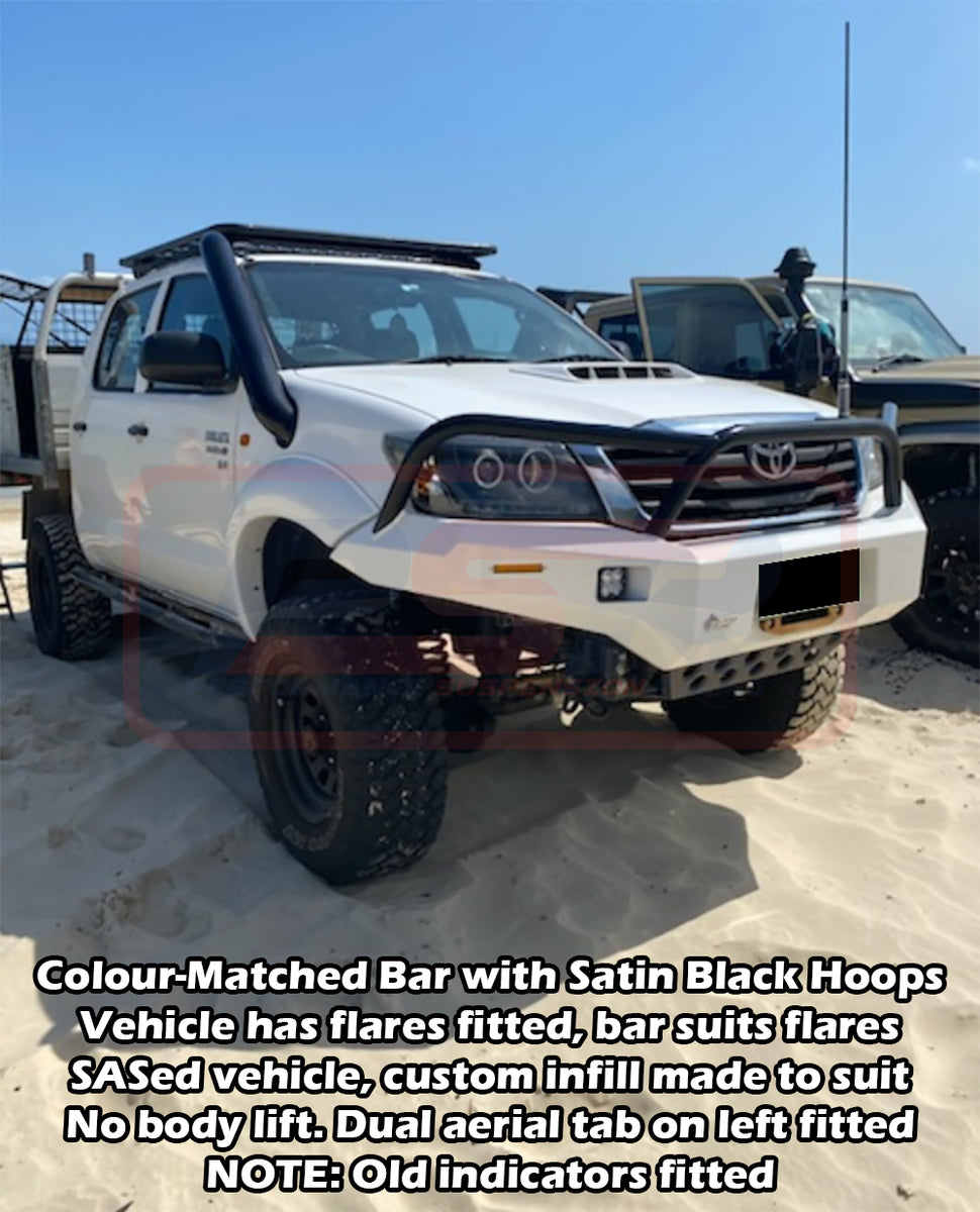 PSRHIL-104-KIT PSR Ambush Toyota Hilux N70 11-15 Ambush Triple Hoop Bullbar | Genuine PSR Ambush Bull Bar - photo 11 of 12