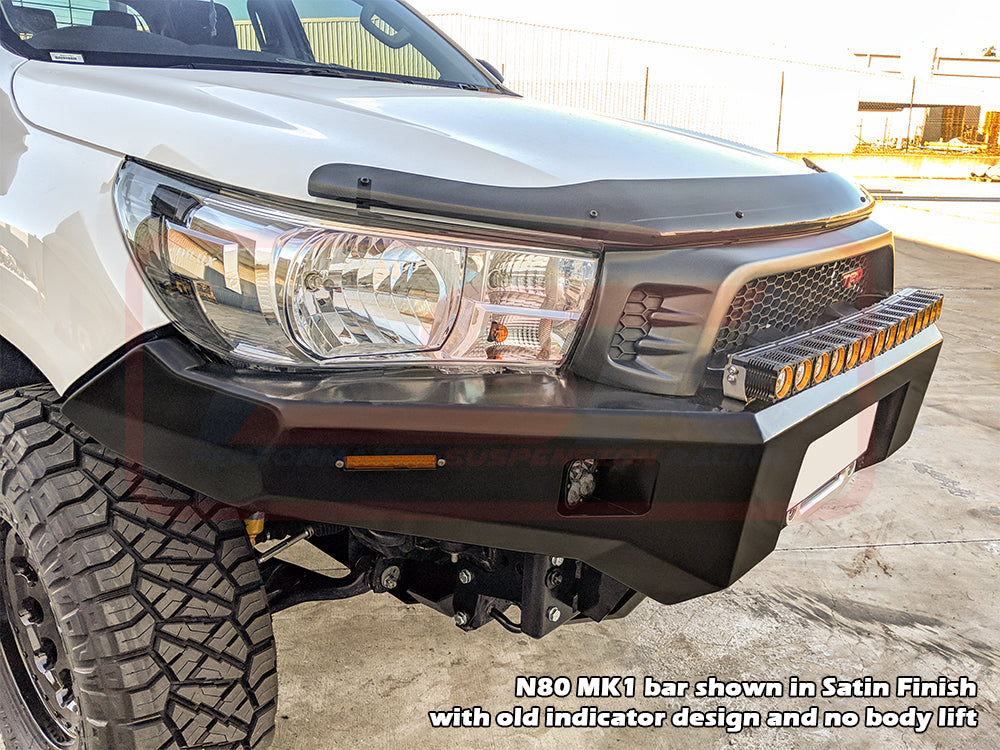 PSRHIL-120-KIT PSR Ambush Toyota Hilux N80 MK1-MK2 2016-4/2020 Ambush Hoopless Bullbar | Genuine PSR Ambush Bull Bar