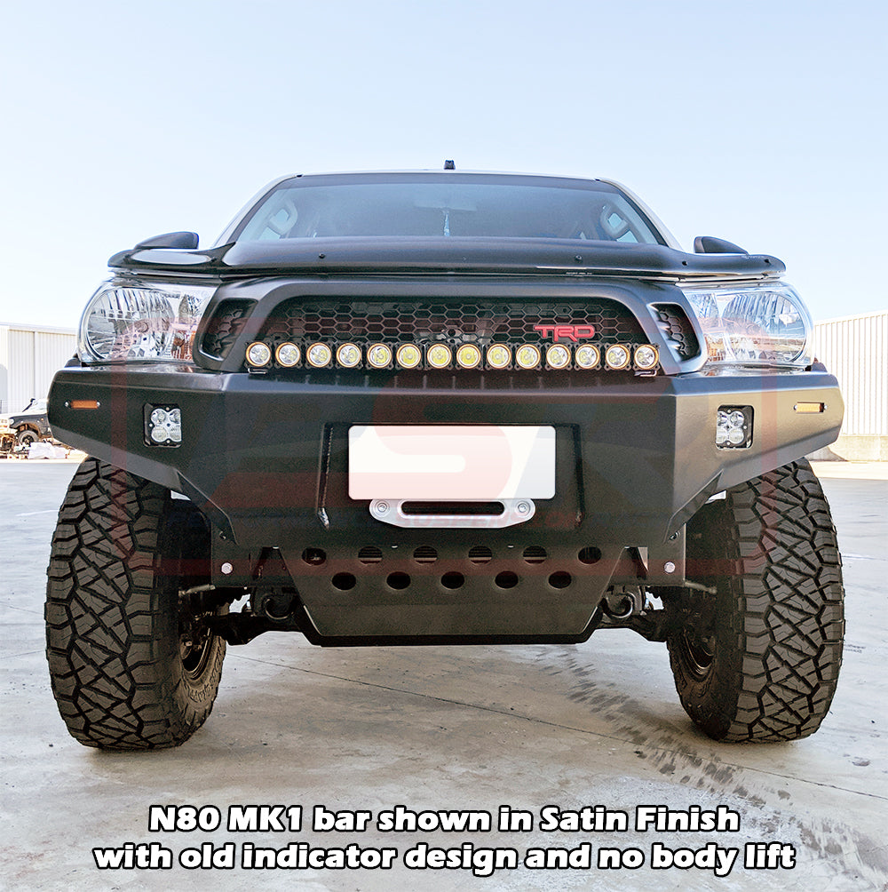 PSRHIL-120-KIT PSR Ambush Toyota Hilux N80 MK1-MK2 2016-4/2020 Ambush Hoopless Bullbar | Genuine PSR Ambush Bull Bar - photo 3 of 9