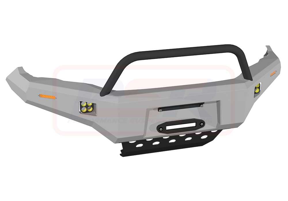 PSRHIL-123-KIT PSR Ambush Toyota Hilux N80 MK1-MK2 2016-4/2020 Ambush Single Hoop Bullbar | Genuine PSR Ambush Bull Bar - photo 6 of 7