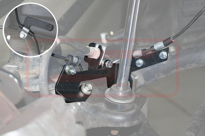 PSRLAN-105 PSR Toyota LandCruiser 70 Series Front ABS Relocation Bracket System | Genuine PSR Suspension Component