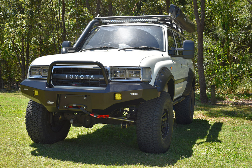 PSRLAN-123-KIT PSR Ambush Toyota Landcruiser 80 Series Ambush Single Hoop Bullbar | Genuine PSR Ambush Bull Bar - photo 3 of 8