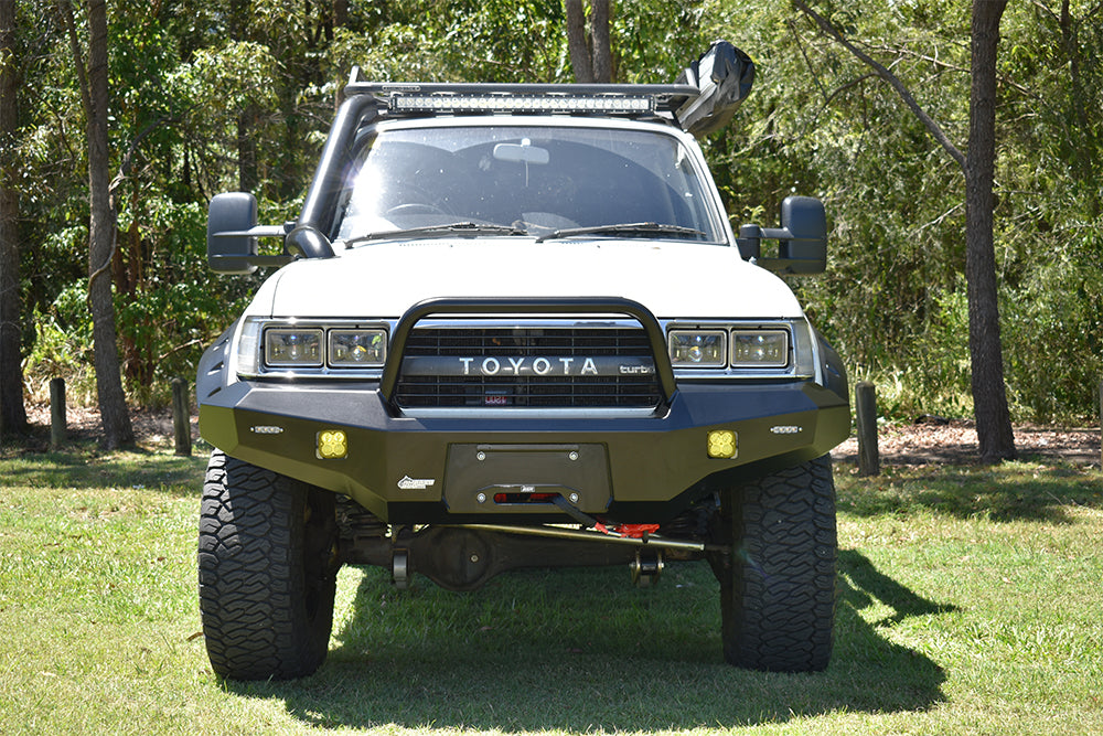 PSRLAN-123-KIT PSR Ambush Toyota Landcruiser 80 Series Ambush Single Hoop Bullbar | Genuine PSR Ambush Bull Bar - photo 2 of 8