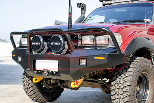 PSRLAN-124-KIT PSR Ambush Toyota Landcruiser 80 Series Ambush Triple Hoop Bullbar | Genuine PSR Ambush Bull Bar