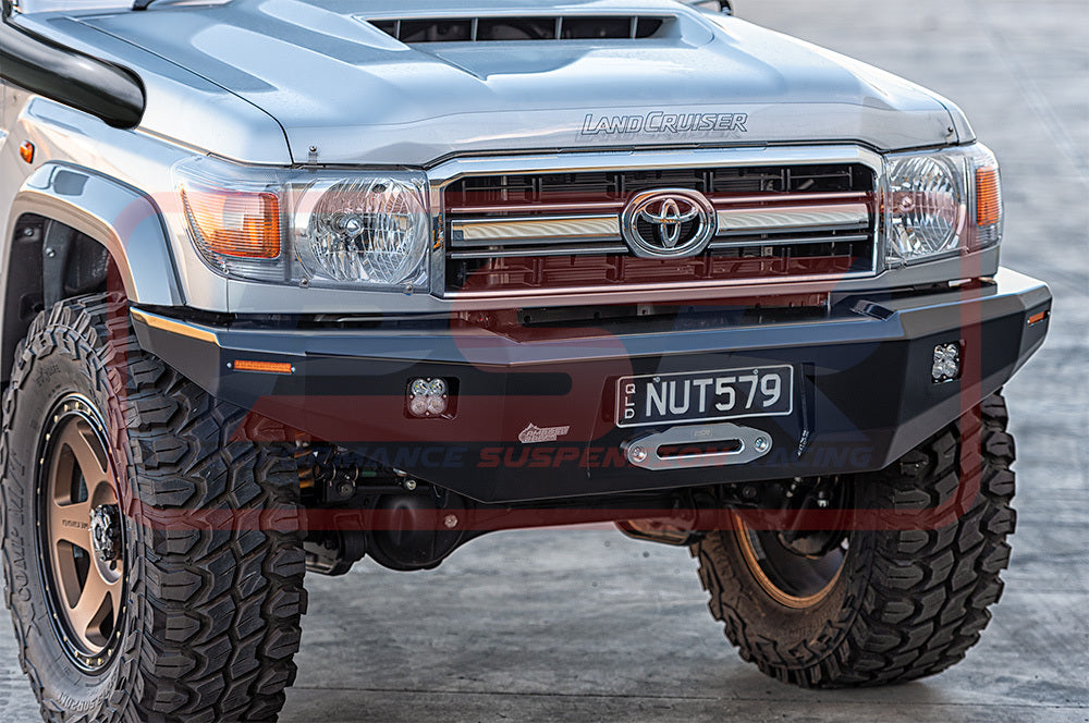 PSRLAN-140-KIT PSR Ambush Toyota Landcruiser 70 Series 2007-2023 Ambush Hoopless Bullbar | Genuine PSR Ambush Bull Bar