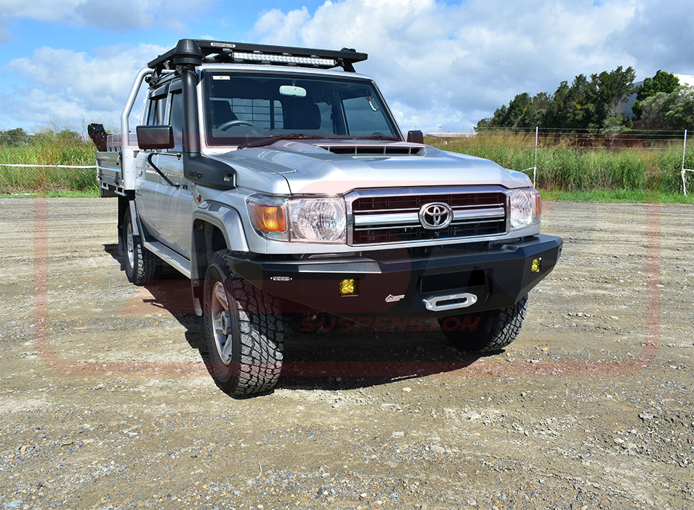 PSRLAN-140-KIT PSR Ambush Toyota Landcruiser 70 Series 2007-2023 Ambush Hoopless Bullbar | Genuine PSR Ambush Bull Bar - photo 4 of 7