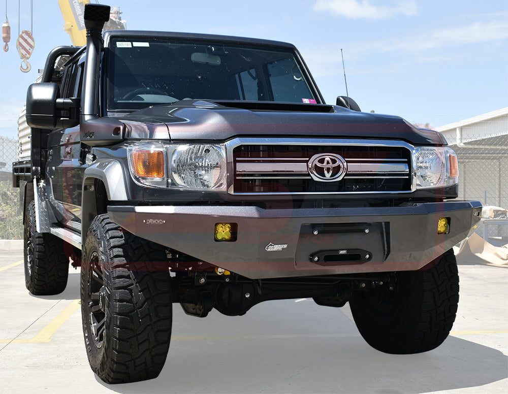 PSRLAN-140-KIT PSR Ambush Toyota Landcruiser 70 Series 2007-2023 Ambush Hoopless Bullbar | Genuine PSR Ambush Bull Bar - photo 3 of 7