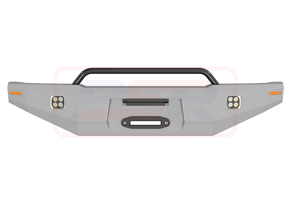 PSRLAN-142-KIT PSR Ambush Toyota Landcruiser 70 Series 2007-2023 Ambush Low Single Hoop Bullbar | Genuine PSR Ambush Bull Bar