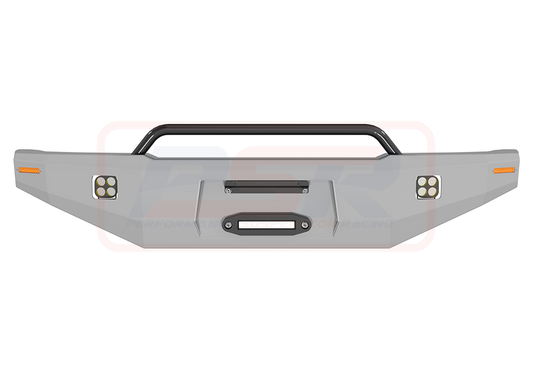 PSRLAN-142-KIT PSR Ambush Toyota Landcruiser 70 Series 2007-2023 Ambush Low Single Hoop Bullbar | Genuine PSR Ambush Bull Bar