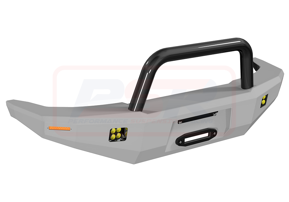 PSRLAN-144-KIT PSR Ambush Toyota Landcruiser 70 Series 2007-2023 Ambush Single Hoop Bullbar (Big Tube) | Genuine PSR Ambush Bull Bar - photo 4 of 5
