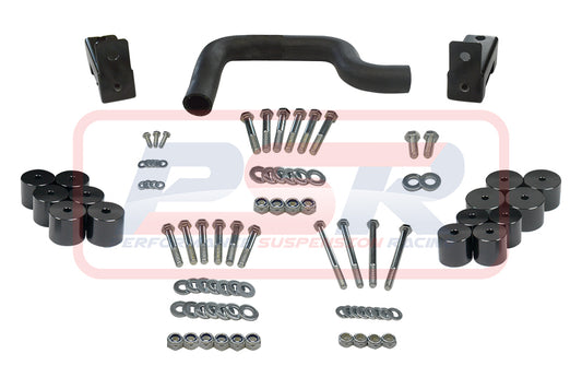 PSRMAZ-033 PSR Mazda BT50 / PK Ranger 2" Body Lift Kit (Dual Cab with Tray) | Genuine PSR Body Lift Kit
