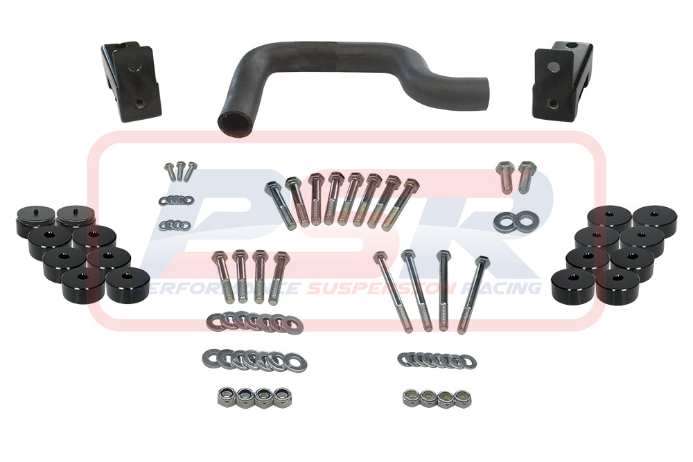 PSRMAZ-036 PSR Mazda BT50 / PK Ranger 1" Body Lift Kit (Dual Cab with Tub) | Genuine PSR Body Lift Kit