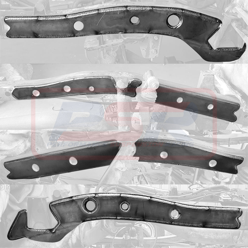 PSRMAZ-053 PSR Mazda BT50 / PK Ranger Weld On Chassis Brace Kit (6 Plates)(Dual Cab) | Genuine PSR Chassis Brace