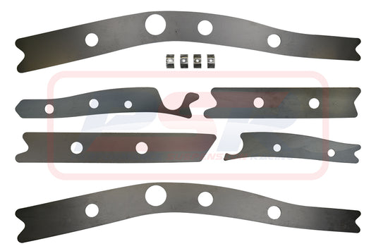 PSRMAZ-054 PSR Mazda BT50 / PK Ranger Weld On Chassis Brace Kit (6 Plates)(Extra Cab) | Genuine PSR Chassis Brace