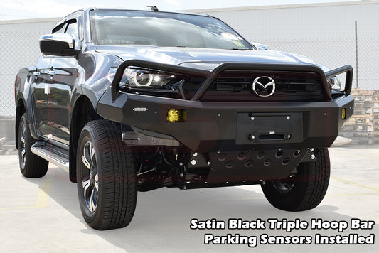 PSRMAZ-069-KIT PSR Ambush Mazda BT-50 TF 2021-2024 Ambush Triple Hoop Bullbar | Genuine PSR Ambush Bull Bar - photo 2 of 12