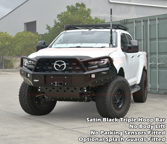 PSRMAZ-104-KIT PSR Ambush Mazda BT-50 TF 2025-ON FACELIFT Ambush Triple Hoop Bullbar | Genuine PSR Ambush Bull Bar - photo 2 of 12