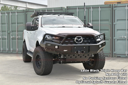 PSRMAZ-104-KIT PSR Ambush Mazda BT-50 TF 2025-ON FACELIFT Ambush Triple Hoop Bullbar | Genuine PSR Ambush Bull Bar
