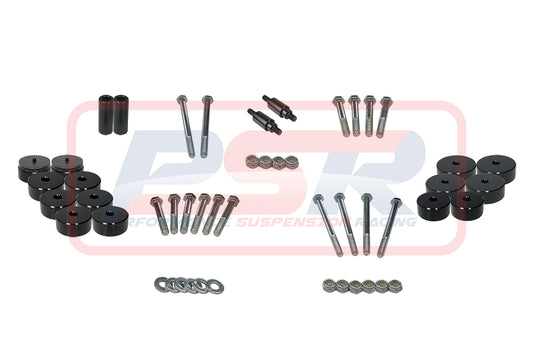 PSRMIT-015 PSR Mitsubishi MQ / MR Triton 1" Body Lift Kit (Dual Cab With Tub) | Genuine PSR Body Lift Kit