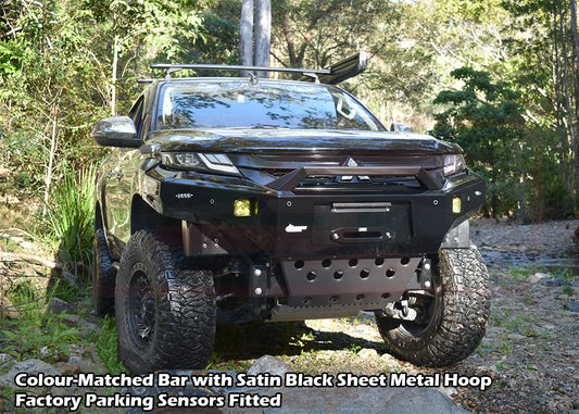 PSRMIT-031-KIT PSR Ambush Mitsubishi MR Triton Ambush Sheet Metal Hoop Bullbar | Genuine PSR Ambush Bull Bar